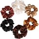 thumbnail image 2 of 12 piezas de coleteros para el cabello, coleteros elásticos para el cabello, coleteros de satén, lazos para el cabello, cuerdas, coleteros coloridos para niñas y mujeres, 2 of 5