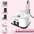 thumbnail image 3 of NAILGIRLS Electric Nail Drill 35000RPM with Foot Pedal, LCD Display for Acrylic Gel Manicure Pedicure, 3 of 10