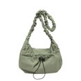 thumbnail image 1 of ZZ3132 Bolso casual plisado nailon moda-PZ20240723015440 Verde, 1 of 9