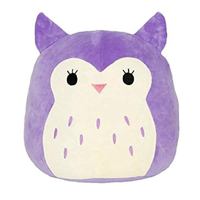 Squishmallow Kellytoy Owl 8 "Holly The Purple Almohada de peluche súper suave Pet Pal Buddy (Holly The Purple) Squishmallow 689563554061