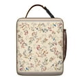 thumbnail image 6 of Botanical Insulated Lunch Bag Box Women Reusable Lunch Bag with Front Pocket Lunch Tote Portable Bag School Hiking, 6 of 6