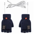 thumbnail image 3 of Winter Heated Gloves Adjustable Temperature Motorcycle Cycling Gloves USB Electric, 3 of 4