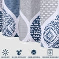 Shower Curtain Blue Shower Curtain for Bathroom Royal Indigo Navy Blue