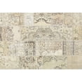 thumbnail image 1 of Ahgly Company Machine Washable Indoor Rectangle Contemporary Light French Beige Brown Area Rugs, 2' x 5', 1 of 7