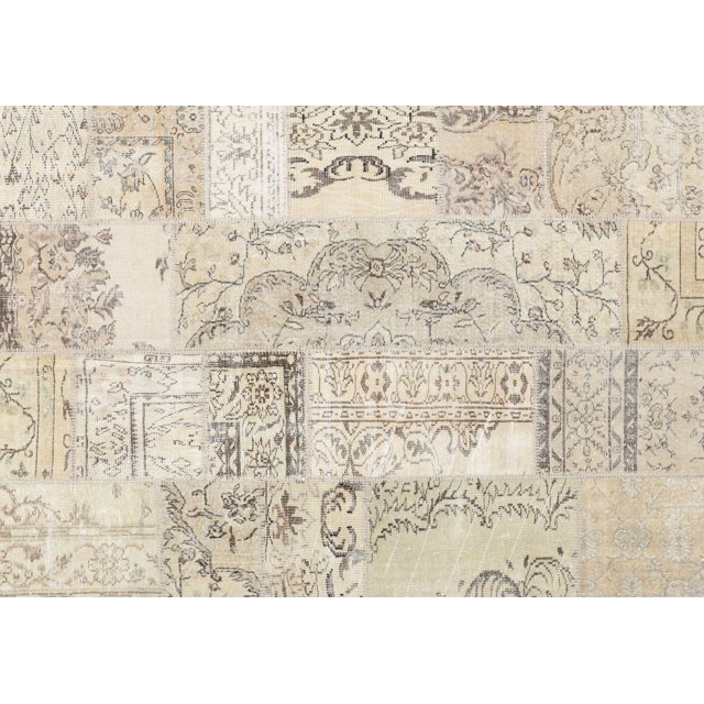 Ahgly Company Machine Washable Indoor Rectangle Contemporary Light French Beige Brown Area Rugs, 2' x 4'