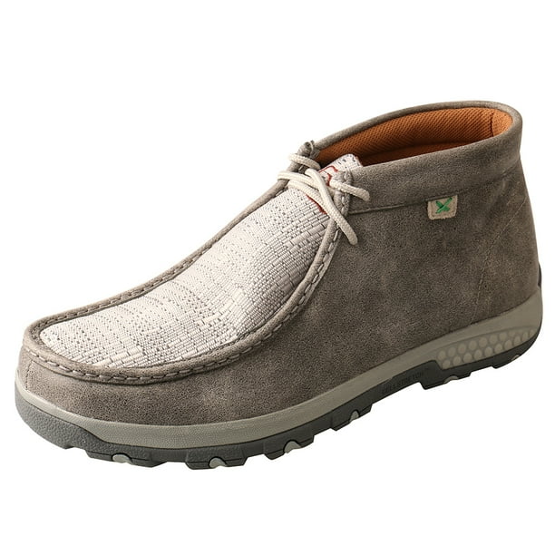 Twisted X - Twisted X Mens Grey Cellstretch Driving Moc Casual Shoe - Walmart.com - Walmart.com