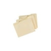Staples Manila File Folders, Letter, 3 Tab, Assorted Position, 100/Box