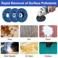 thumbnail image 4 of 6Pcs Paint Removal Disc Quick Stripping Discs Multipurpose Rust Remover Wheel Wear-Resistant Paint Stripper Wheel Replacement for 115mm/4.5inch Angle Grinder, 4 of 10