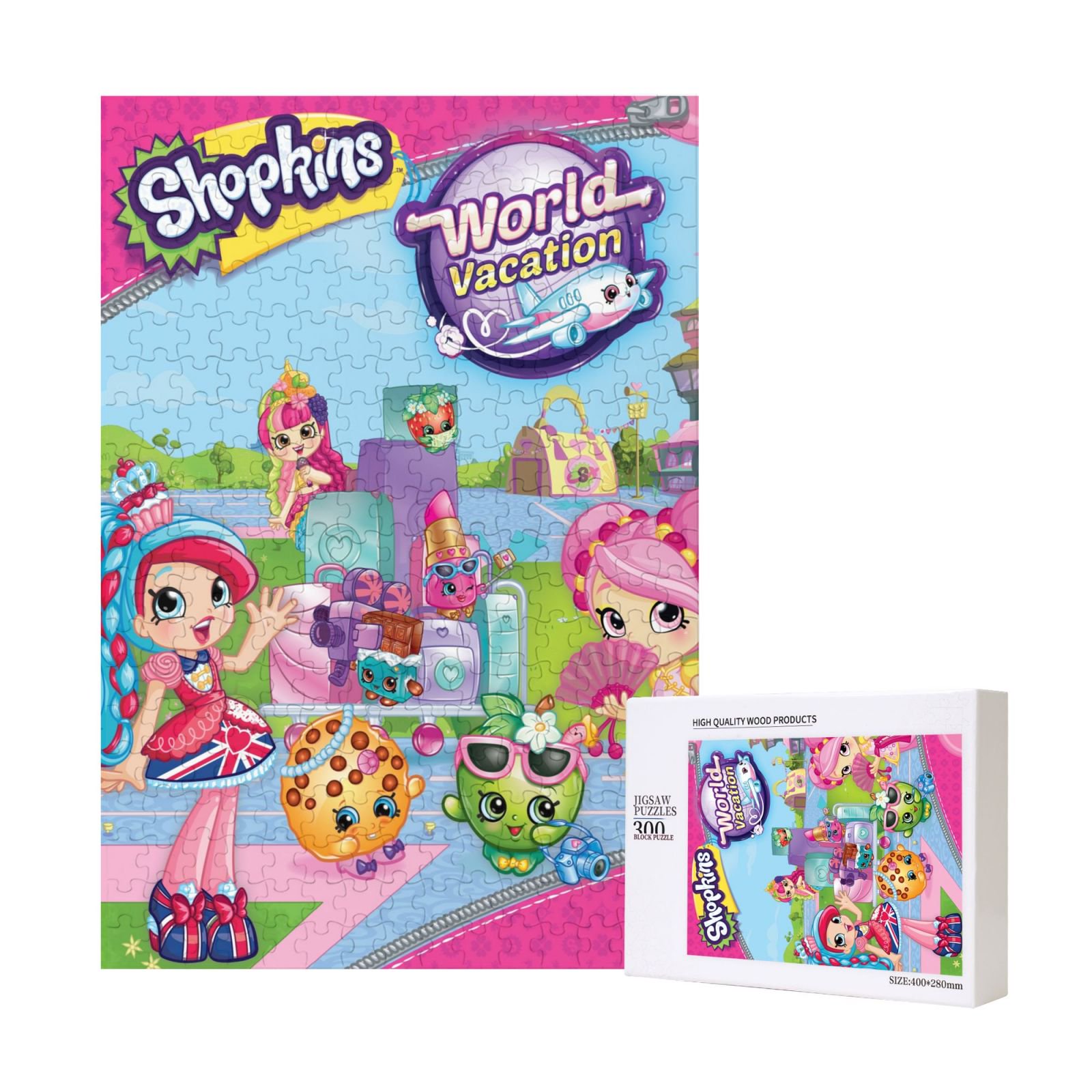 SHOPKINS Jigsaw Puzzle 300 puzzle pieces Gift Toys Art Home Decor
