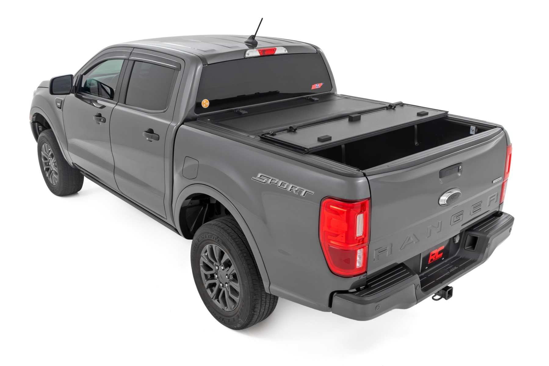 Rough Country Hard Flip-Up Bed Cover for 2019-2023 Ford Ranger | 6' - 49220600