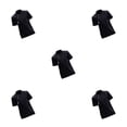 thumbnail image 1 of Qarigey Uniforme de cocina de manga corta con estilo Chef Coat para restaurante Black 3XL Type2 NO2, 1 of 1