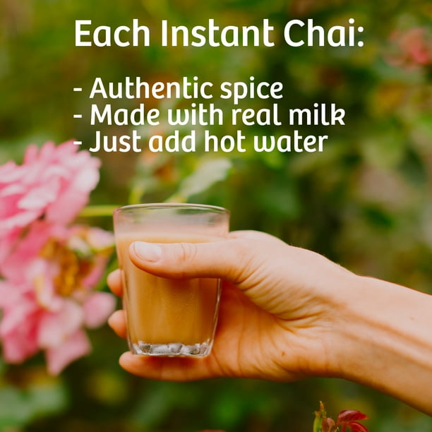 Morning Made Organic Chai Latte Powder - Dairy-Free, Low-Caffeine Coffee Alternative, 10.6oz