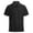 #Black, variant on DPTALR Men's Solid Color Beach Turndown Collar Button Short Sleeve Loose Casual Shirt,Black,Big and Tall Men L