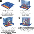 thumbnail image 3 of CYFW 4-To-Score Game Set, 4-In-A-Row Jumbo with Jumbo Rings & Quick-Release Slide, 3.6Ft Tall Indoor & Outdoor Yard Family Connect Game, Holiday Party & Family Game, 3 of 7