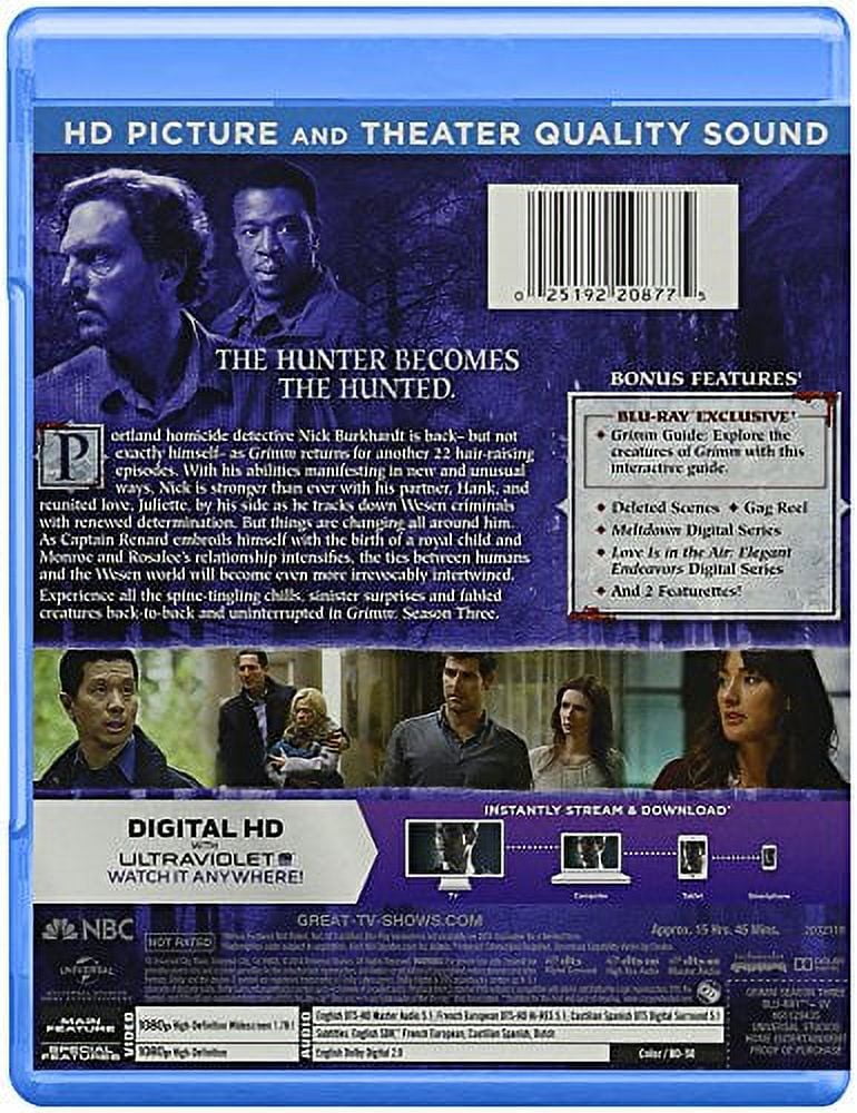 Grimm: Season Three (Blu-ray) - Walmart.com