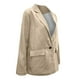 thumbnail image 5 of Puntoco Mujeres Casual Manga Larga Sólido Turndown Collar Botones Moda Abrigo Liquidación Puntoco Puntoco-2673, 5 of 6