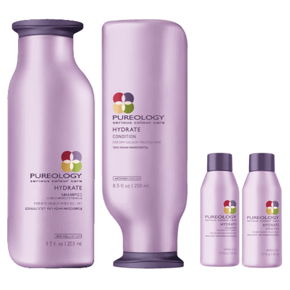 travel size pureology shampoo