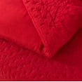 thumbnail image 5 of JML 3 Piece Queen Comforter Set - All Season 480GSM Down Alternative Comforter, Burgundy, 5 of 5