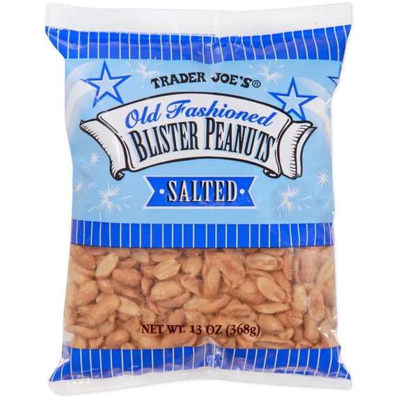 Trader Joe's Old Fashioned Blister Peanuts Salted, 13 oz