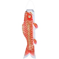 Japanese Style Fish Windsock Flag Hanging Outdoor Ornament Outdoor Carp Windsock Decor