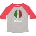 thumbnail image 3 of Inktastic I'm So Cute, I Must Be Italian Sunflower Italy Flag Boys or Girls Toddler T-Shirt, 3 of 5