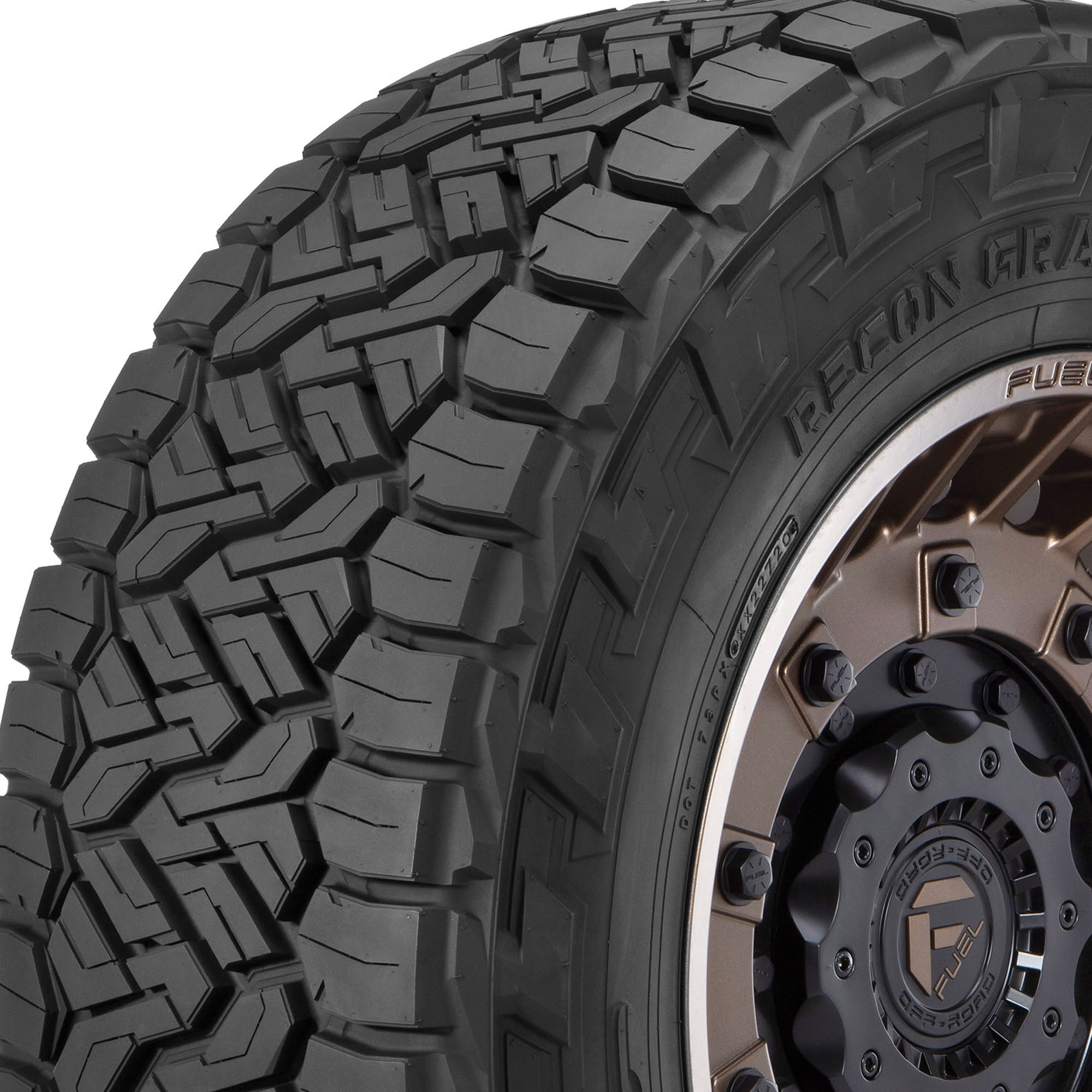 Nitto Recon Grappler A/T All Terrain LT275/60R20 123/120S E Light Truck  Tire Fits: 2016-18 Ram 1500 HFE, 2019-23 Chevrolet Silverado 1500 LT Trail  Boss