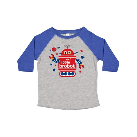 

Inktastic Robot Little Brother Gift Toddler Boy Girl T-Shirt