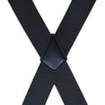 thumbnail image 6 of Mens Suspenders X-Back 2" Wide Adjustable Solid Straight Heavy Duty Clip Suspenders for Men, 6 of 8