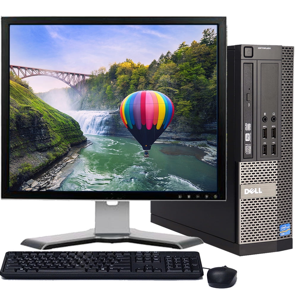 DELL-Dual Core 8GB RAM 500GB HDD Windows 10-FULL Bundle Desktop PC Computer 