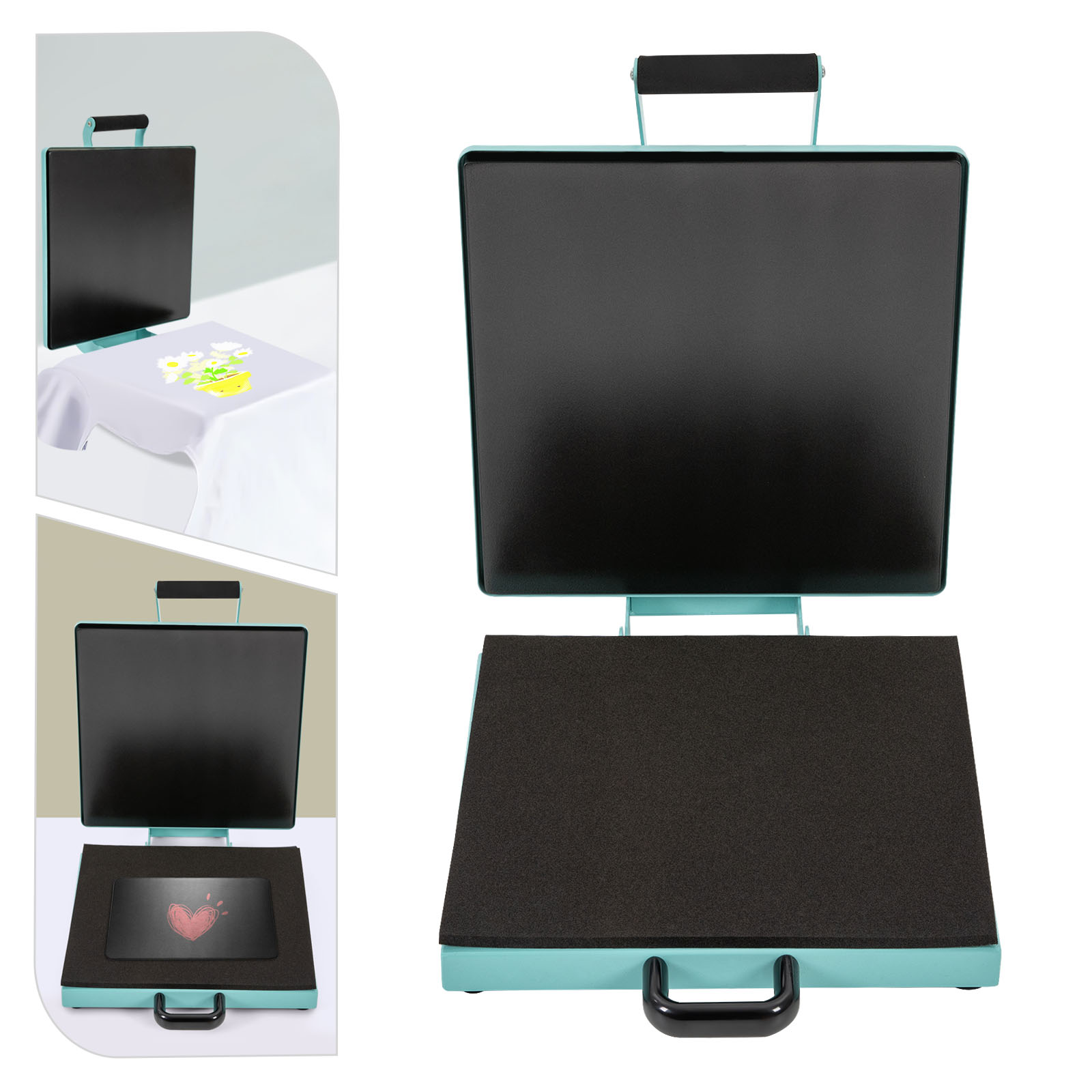 Heat Press Machine for T Shirts, Home Use Portable Heat Press for Sublimation, Digital Sublimation Printer