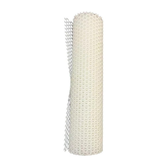 Alambre de pollo de plástico Sunnimix Malla de valla de alambre de pollo Blanco