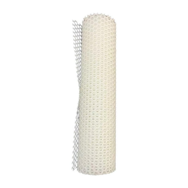Red de alambre para gallinero, malla protectora floral, artesanías, malla de alambre para gallinero para el hogar blanco