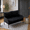 Black1, variant on Gewnee 45.7”Small Modern Loveseat Couch,Fabric Upholstered 2-seater Sofa for Apartment or Small Living Room(Pink)