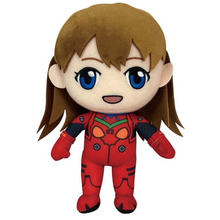 Great Eastern Entertainment Evangelion New Movie - Asuka Langley Soryu Plugsuit Plush 8" H