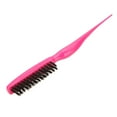 thumbnail image 4 of Professional Plastic Teasing Back Hair Combing Slim Line Styling Hair Brush, 4 of 8