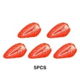 thumbnail image 2 of Guardoinrt 5pcs/set High Simulation False Cherry Decoration For Early Childhood Education PVC Watermelon Slices 21, 2 of 6