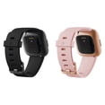 thumbnail image 2 of Fitbit Versa 2 Montre Intelligente 40mm (Noir/rose), 2 of 3