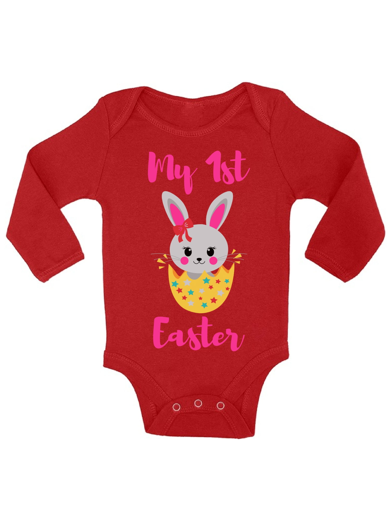 easter baby romper