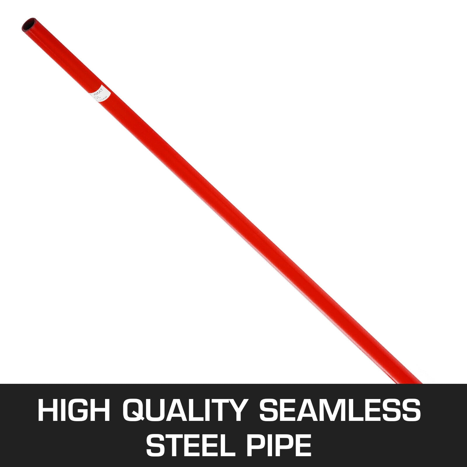 KFFKFF 3T Prylever Bar 6600 lbs Capacity Steel Pry Lever Bar Heavy Duty with Wheels Prylever with 5FT Length Handle