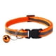 thumbnail image 2 of Collar reflectante para mascotas con correa nocturna ajustable de nailon negro para perros/gatos con cierre de velcro, 2 of 4