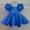Blue, variant on Wavsuf Formal Plus Size Dresses Solid Vintage Pink Gown Kids Dresses Size 4-5 Years