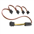 thumbnail image 2 of 2X Cable de CPU de Placa Base de 8 una Disco Duro Cable de Fuente de AlimentacióN de CPU de 8 una Disco Duro SATA Cable de Disco Duro de 12 V una SATA, 2 of 5