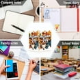 thumbnail image 6 of FORMRS 1-Subject Spiral Notebook 8" x 5" College Ruled 60 Refillable Sheet A5 Hard Cover, 2 Pack, Autumn Day Pattern, 6 of 7