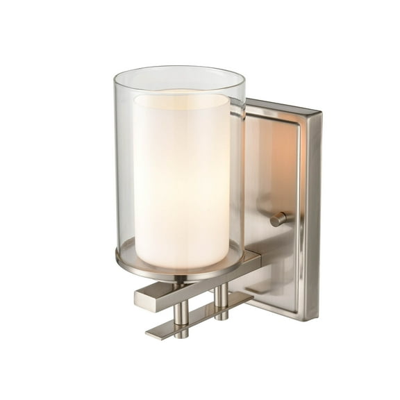 Millennium Lighting  Huderson 1 Light Wall Sconce in Multiple Finishes Brushed Nickel Nickel Brushed
