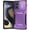Purple, variant on Fashion Case Drop Resistant Shockproof Case For Motorola Edge 2024 For Moto Edge 2024