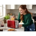 thumbnail image 2 of Betty Crocker Grille-Pain 2 Tranches (Acier Inoxydable Métallique Rouge), 2 of 3