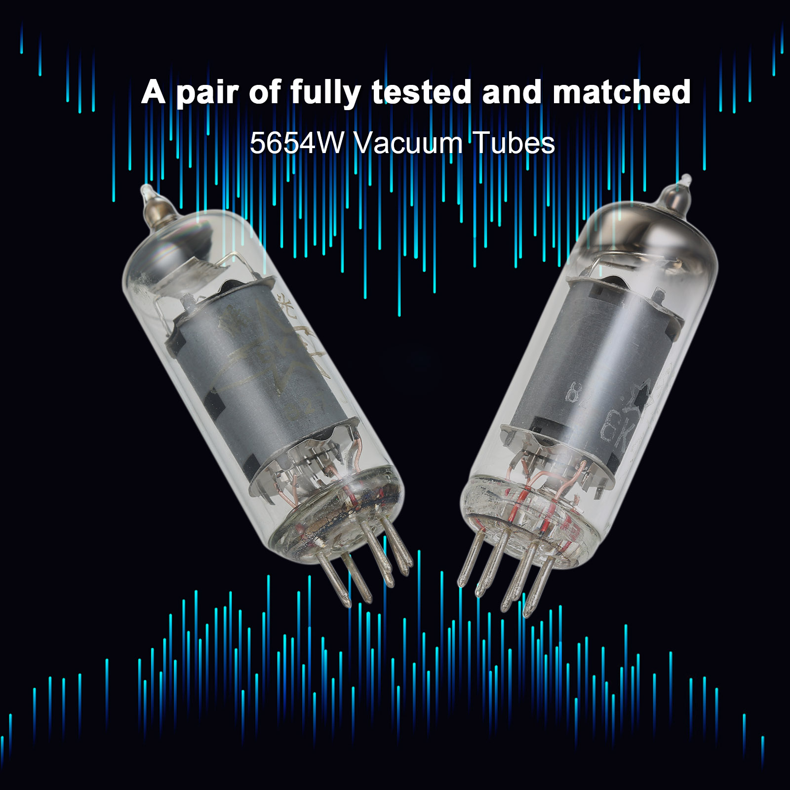 2PCS 6K4 Electronic Tube Valve Vacuum Tube Replacement for 6AK5/6AK5W/6Zh1P/6J1/6J1P/EF95 Pairing Tube Amplifier DIY Preamp Vacuum Tube - image 3 of 5