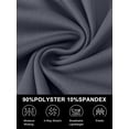 thumbnail image 4 of QPNGRP Mens Polo Shirts Short Sleeve Casual Regular Stylish Dry Fit Performance Designed Collared Golf Polo Shirts for Men, 4 of 8