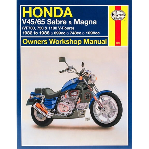 Haynes Repair/Service Manual '82-88 VF700/750/1100 Sabre/Magna (M820)