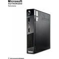 thumbnail image 5 of Restored Lenovo M93 Tiny Desktop PC, Intel Core i5-4570T 16GB RAM, 1TB SSD, 24" LED Monitor Screen, BTO Wi-Fi, Windows 10 Professional (Refurbished), 5 of 7